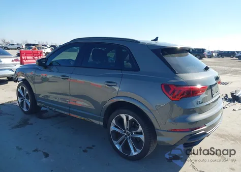 2021 Audi Q3 Premium Plus 45 Tfsi S Line Quattro Tiptronic from USA, damaged, VIN WA1EECF3XM1022317